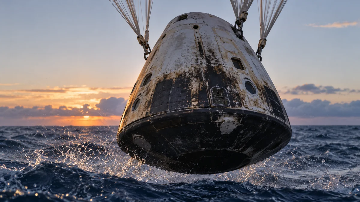 Crew-12 vuelve: qué nos cuenta un amerizaje