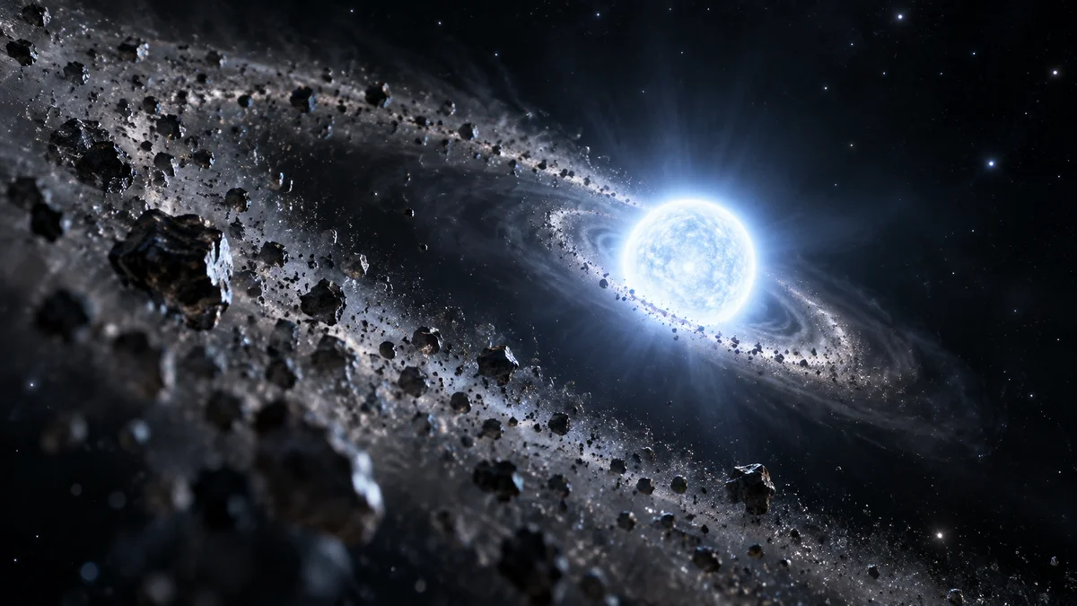 Second-Generation Planet: Clues Around a White Dwarf